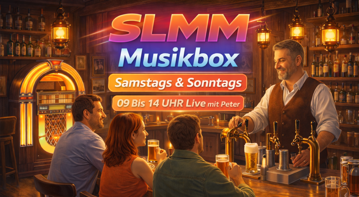 SLMM Musikbox mit Peter